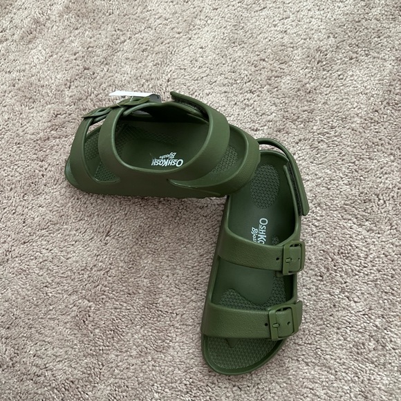 New Oshkosh Olive Green Sandals - Picture 7 of 10